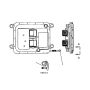 145-7806 1457806 Engine Controller Panel ECU for Caterpillar CAT Excavator 345B II Engine 3176C 3176B 345B