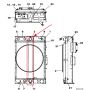 LN002010 Intercooler Aftercooler for Case CX130B CX135SR CX160B Excavator