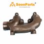 6151-11-5130 6151-11-5130 Rear Exhaust Manifold for Komatsu Bulldozer D50 D53 D58 D60 D65 D70 D85 Engine 6D125