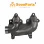 6151-11-5130 6151-11-5130 Rear Exhaust Manifold for Komatsu Bulldozer D50 D53 D58 D60 D65 D70 D85 Engine 6D125