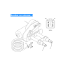 135-0611 Wiper Motor for Caterpillar Excavator CAT 320D 322C